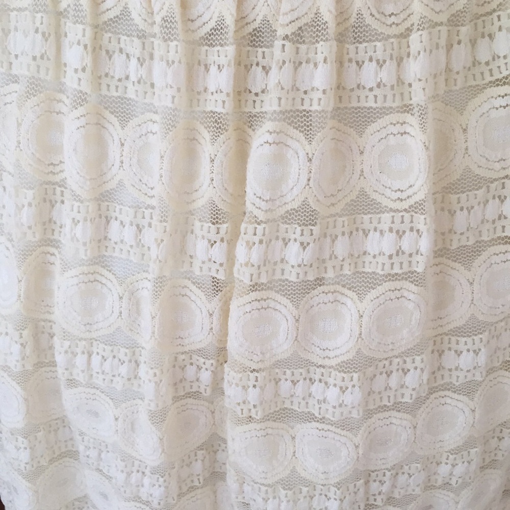 Yellow/Cream Guess Dress - Picture 4 of 5